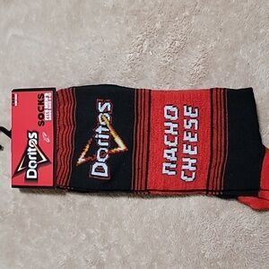 Doritos Red and Black Casual Socks